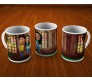 Customized Couple Caricature inside Palace Garden on Mugs