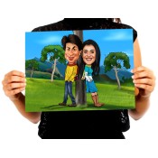 Caricature Posters For Couples