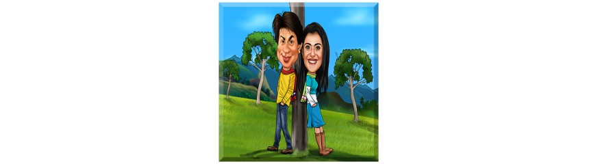 Couple Caricature