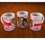 Customize Mug With Pink Background and Heart Image