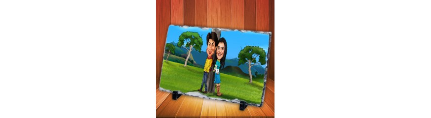 Caricature Rocks For Couples