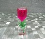 Candle with Flower & Leaves (Design Varies)