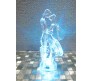Couple Standing & Kissing Each Other LED Crystal Figure