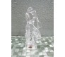 Couple Standing & Kissing Each Other LED Crystal Figure