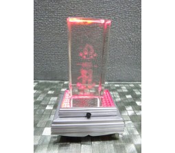 Couple in Love and Hanging Hearts with LED Stand (medium)