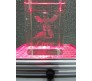 Kissing Couple in Love and Angel 3D Crystal with LED Stand (small)