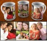 Collage Mug Design With 4 Photo Option