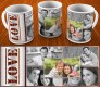 Metallic Love Mug Design With 5 Photo Option