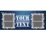 Denim Effect Personalized Mug