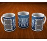 Denim Effect Personalized Mug