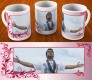 Group Photo Personalized Mug With Pink Background