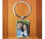 Personalized Metal Key Chain Rectangle Shape