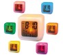 7 LED Color Change Digital Alarm Clock With Temperature Display