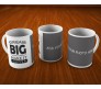 Dream Big And Make It Happen Inspirational Personalized Mug