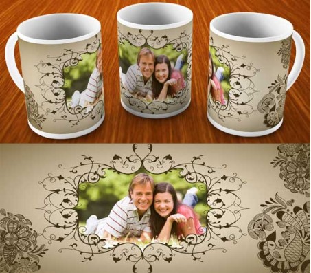 Elegant Group Photo Personalized Mug