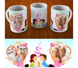 Sipping Cold Drink On A Romantic Date Love Mug