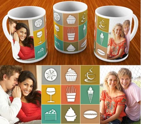 Eating Moments Personalized Friends Mug