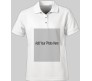 Personalized White T Shirt Collar Vertical Rectangle Design