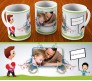 Funky & Simple Happy Fathers Day Mug