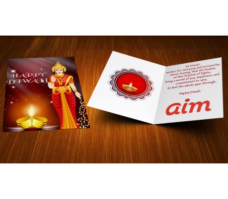 Laxmi Diwali Greeting Card