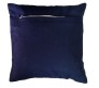 Personalized Dark Blue Pillow In Square Shape [15 X 15 inches]