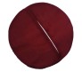 Personalized Round Shape Maroon Color Pillow