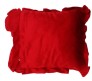 Personalized Red Color Pillow With Teddy