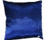 Personalized Blue Color Pillow With Golden Border