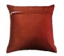 Personalized Square Shape Brown Color Pillow [15 X 15 inches]