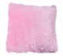 Personalized Square Shape Pink Pillow