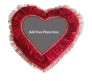 Personalized Wedding Pillow Heart Shape