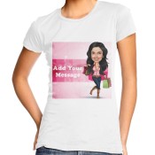 Caricature T Shirt For Her