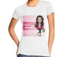 Customized Caricature In Shopping Market on T Shirts With Message