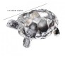 Celestial Luck Small Feng Shui Crystal Tortoise [2.5 inches]