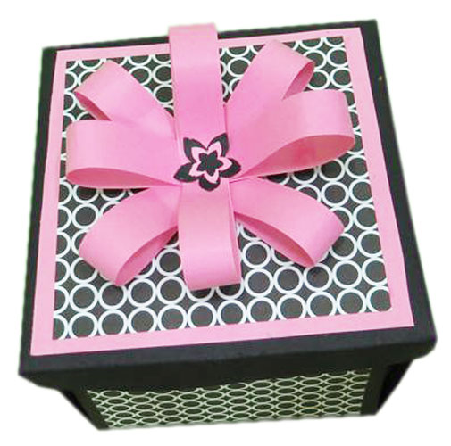 3 Layer Black Exploding Gift Box For All Occasion