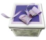 Purple Happy Birthday Exploding Gift Box With Cake & Messages