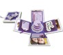 Purple Happy Birthday Exploding Gift Box With Cake & Messages