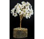 Feng Shui Natural Gem (Stone) Tree White Stones - Healing Tree