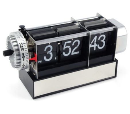 The Retro Flip Clock With Alarm