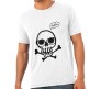 Couple T-Shirts With Skull Design