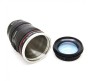 Black EF Canon Replica 24-105mm DSLR Camera Lens Mug [Glass Cover]