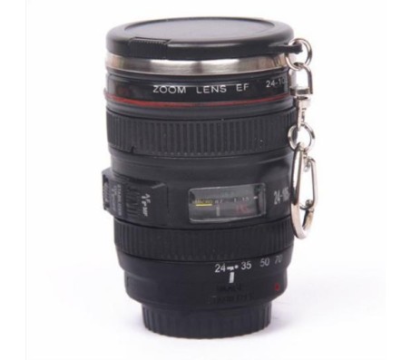 Mini Camera Lens Mug With Keychain 24-105mm DSLR