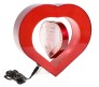 Rotating Heart Mid Air Photo Frame - Magic Levitron Antigravity