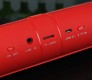 Five Star Multi Function Bluetooth Speaker FM Radio Mini Sd F808 Red