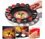 16 Shot Glass Drinking Roulette Game