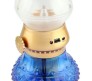 USB Rechargeable Classic Blow LED Lamp + Brightness Adjuster [Blue - Small]