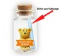 Message in A Bottle With Teddy & Worlds Best Friend Cut