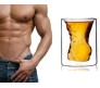 Man 8 Pack Double Layer Wall Vodka Beer Wine Shot Glass