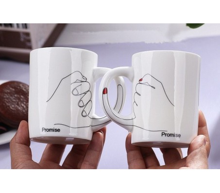 Creative Love Promise Mug - Couple Mugs