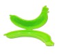 Anti Squeeze Green Banana Carry Case Box For Office School Camping Hiking Lunch